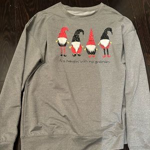 Hanging with my gnomies sweater